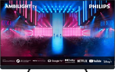 Philips 55" OLED909 4K OLED Ambilight TV (2024)