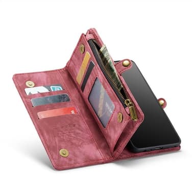 CaseMe mobilcover 008 11-kort Samsung Galaxy A32 5G - Rød