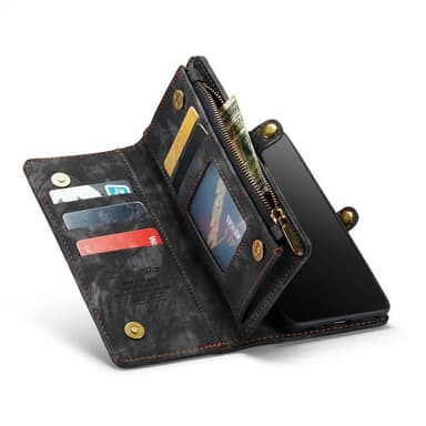 CaseMe mobilcover 008 11-kort Samsung Galaxy A32 5G - Sort/grå