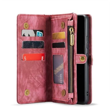 CaseMe mobilcover 008 11-kort Samsung Galaxy A33 5G - Rød