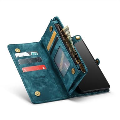 CaseMe mobilcover 008 11-kort Samsung Galaxy A32 5G - Blå