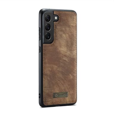 CaseMe mobilcover 008 11-kort Samsung Galaxy S21 FE - Brun