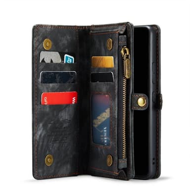 CaseMe mobilcover 008 11-kort Samsung Galaxy A53 5G - Sort/grå