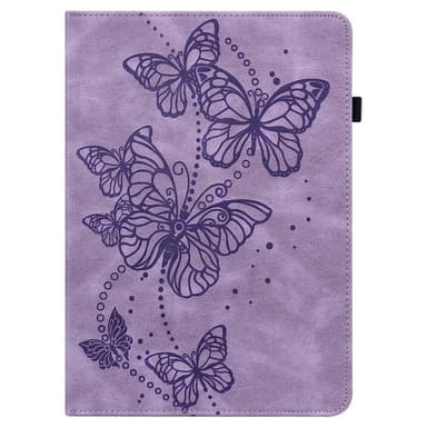 SKALO Nokia T20 Mandala Butterfly Flip Cover - Lilla