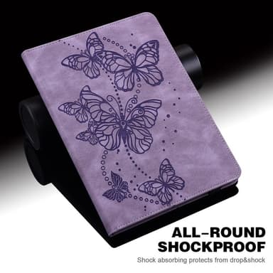 SKALO Nokia T20 Mandala Butterfly Flip Cover - Lilla