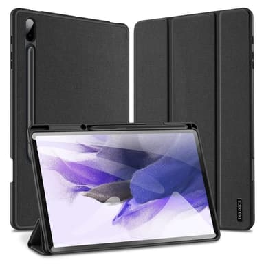 DUX DUCIS Samsung Tab S7+/S7 FE/S8+ DOMO Series Trifold Flip Cover - Sort
