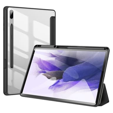 DUX DUCIS Samsung Tab S7+/S7 FE/S8+ TOBY Series Trifold Flip Cover - Sort