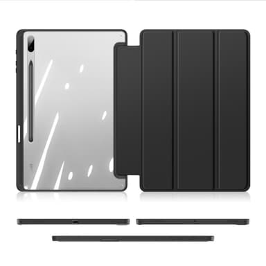 DUX DUCIS Samsung Tab S7+/S7 FE/S8+ TOBY Series Trifold Flip Cover - Sort