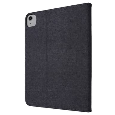 Til iPad Air 13 (2024) Tabletetui Dækstofstruktur - Sort
