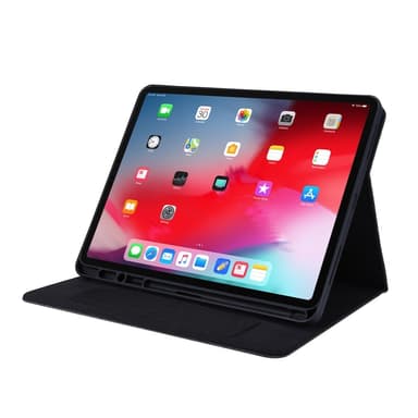 Til iPad Air 13 (2024) Tabletetui Dækstofstruktur - Sort