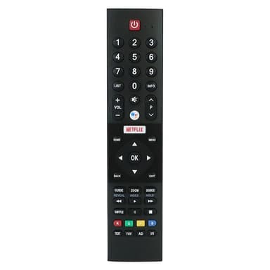 Udskiftning af tv-fjernbetjening til TX-43GXR600 til Panasonic TV Netflix-funktion
