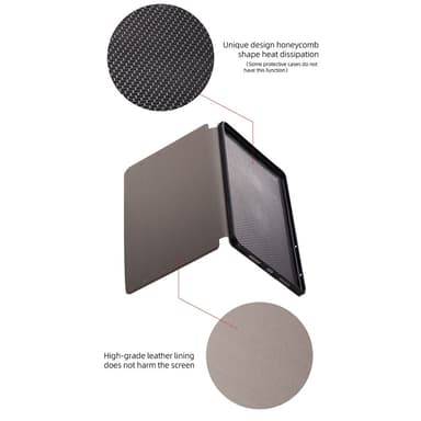 Til iPad Pro 11 (2024) Cover Flip Stativ Smart Tablet Cover - Gardenias