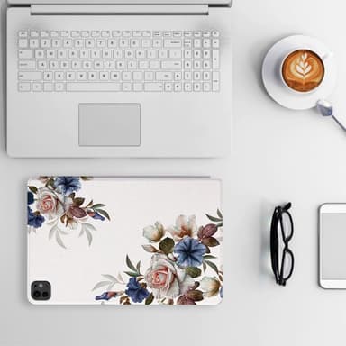 Til iPad Pro 11 (2024) Cover Flip Stativ Smart Tablet Cover - Gardenias