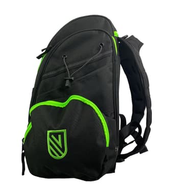 Viking Discs Rucksack Pro Disc golf rygsæk, Sort/Lime