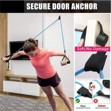 Fitness Puller Resistance Belt Training Elastic Gym Bodybuilding