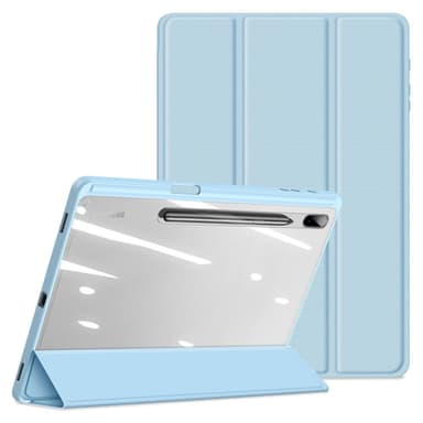 DUX DUCIS Samsung Tab S7+/S7 FE/S8+ TOBY Series Trifold Flip Cover - Turkis