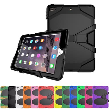 SKALO iPad Mini 4 Extra Shockproof Armor Shockproof Cover - Sort