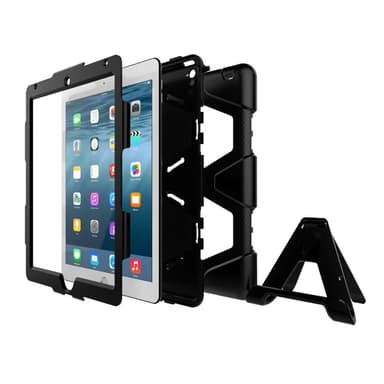 SKALO iPad Mini 4 Extra Shockproof Armor Shockproof Cover - Sort
