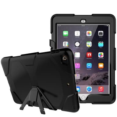 SKALO iPad Mini 4 Extra Shockproof Armor Shockproof Cover - Sort
