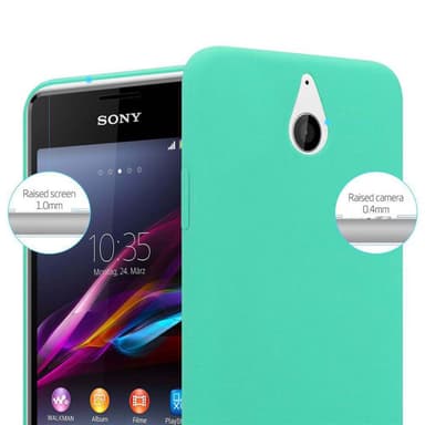 Sony Xperia E1 Cover Etui Case (Grøn)