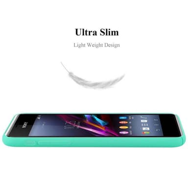 Sony Xperia E1 Cover Etui Case (Grøn)