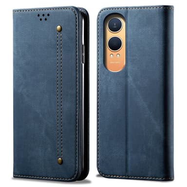 SKALO OnePlus Nord CE4 Lite 5G Jeans Flip Cover - Blå