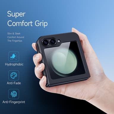 DUX DUCIS Samsung Z Flip6 Aimo Series Magnetic Ring Cover - Sort