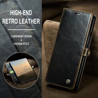 CaseMe Samsung Z Fold6 Pungetui - Brun