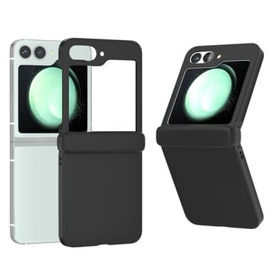 SKALO Samsung Z Flip6 Ultratynd Skin-touch Fold Cover - Sort