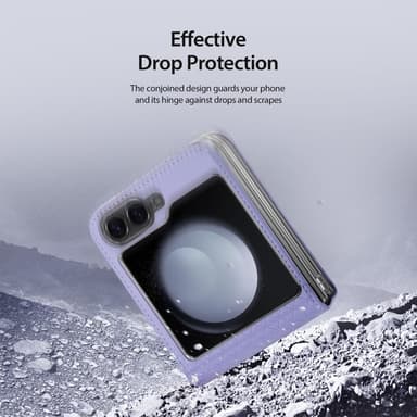 DUX DUCIS Samsung Z Flip6 Bril-Series Fold Cover - Lilla