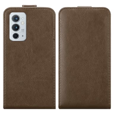 OnePlus 9RT 5G Pungetui Flip Cover (Brun)