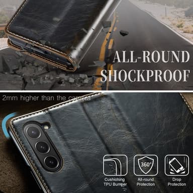 CaseMe Samsung Z Fold6 Pungetui - Brun