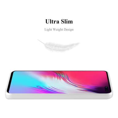 Samsung Galaxy S10 5G Cover Etui Case (Sølv)