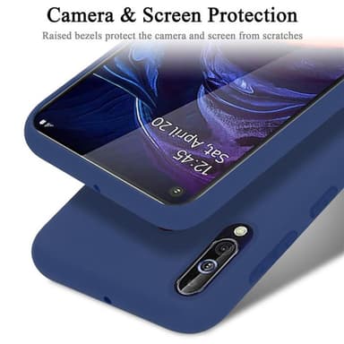 Samsung Galaxy A60 / M40 Cover Etui Case (Blå)