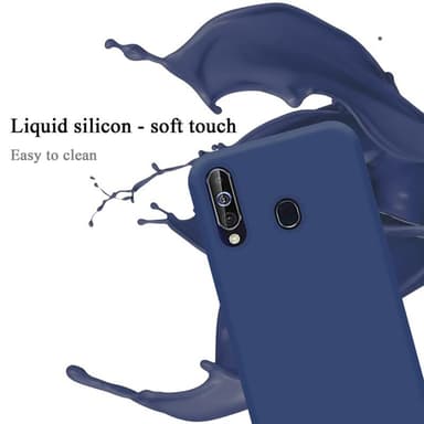 Samsung Galaxy A60 / M40 Cover Etui Case (Blå)