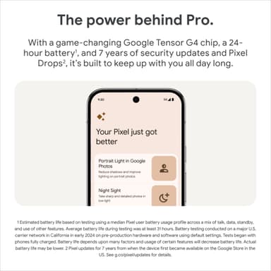 Google Pixel 9 Pro 5G smartphone 16/128GB (Obsidian)
