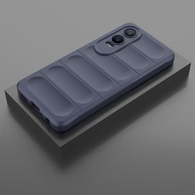 SKALO OnePlus Nord CE4 Lite 5G Rugged Bumpers TPU-Cover - Mørkeblå