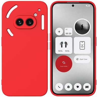 Liquid silikone cover Nothing Phone 2a Plus - China Red