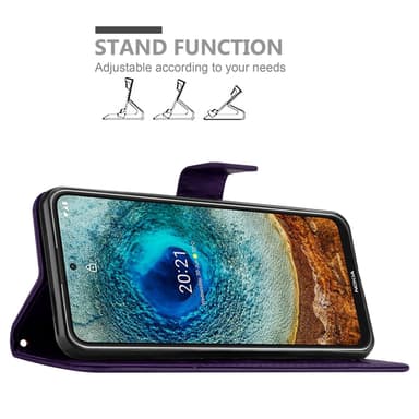 Nokia X10 / X20 Pungetui Cover Case (Lilla)