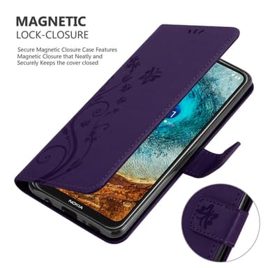 Nokia X10 / X20 Pungetui Cover Case (Lilla)
