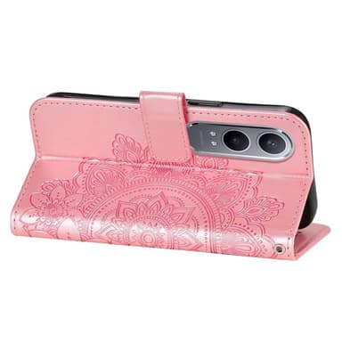 SKALO OnePlus Nord CE4 Lite 5G Mandala Flip Cover - Pink