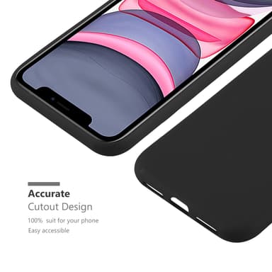 Cover iPhone 11 Etui Case (Sort)
