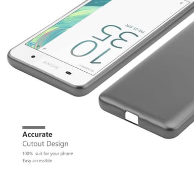 Sony Xperia E5 Cover Etui Case (Grå)