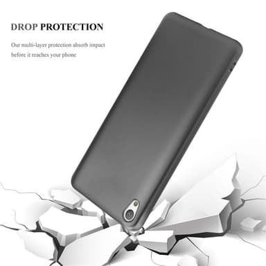 Sony Xperia E5 Cover Etui Case (Grå)