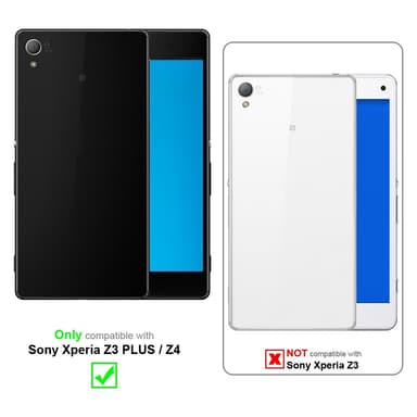 Cover Sony Xperia Z3 PLUS / Z4 Etui Case (Brun)