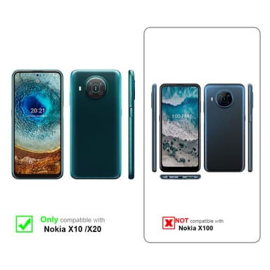 Nokia X10 / X20 Pungetui Cover Case (Lyserød)