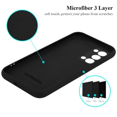 Oppo Reno6 PRO 5G Cover Etui Case (Sort)