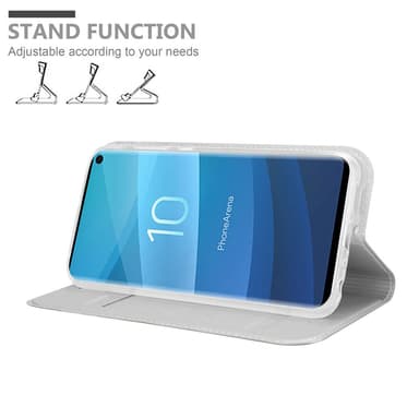 Cover Samsung Galaxy S10 4G Etui Case (Sølv)