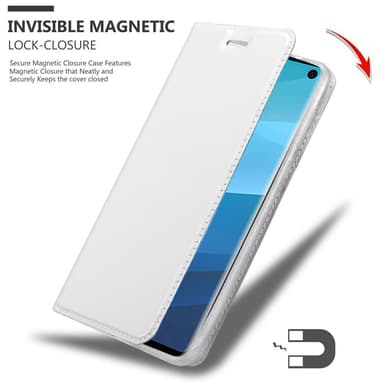 Cover Samsung Galaxy S10 4G Etui Case (Sølv)