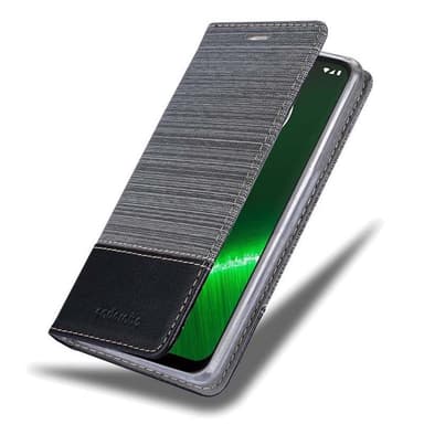 Motorola MOTO G7 / G7 PLUS Pungetui Cover Case (Grå)